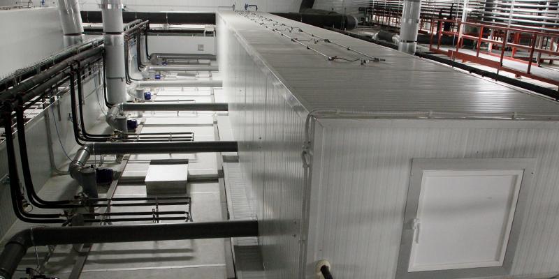 Air ducting for SmartHatchPro™ hatchers