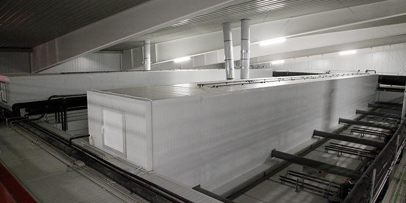 Air ducting for SmartHatchPro™ hatchers