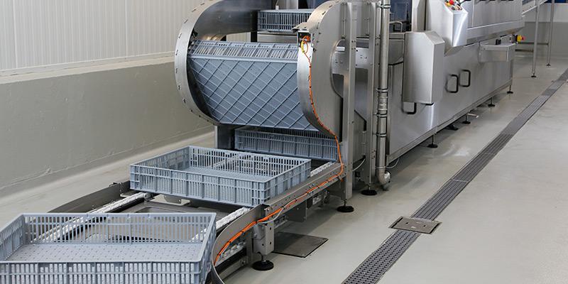 Gravity turning unit