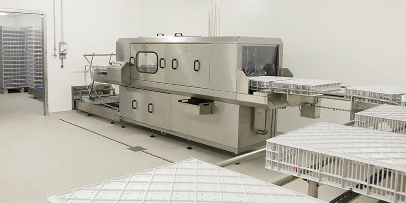 Мойка выводных  корзин