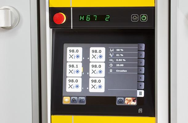 Interfaz de usuario de SmartTouch™ (SmartHatchPro™)