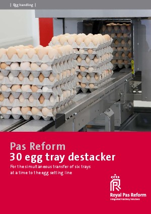 30 egg tray destacker