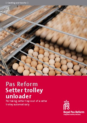 Descargador de carros de incubación