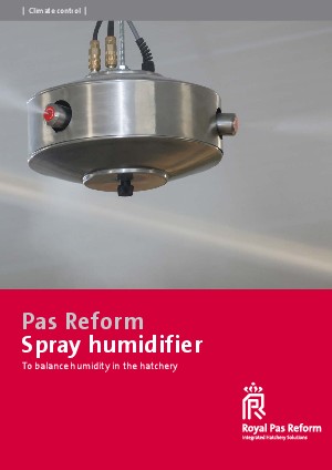 Humidificador por aspersión