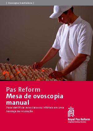 Mesa de ovoscopia manual