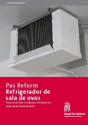 Refrigeração da sala de ovos