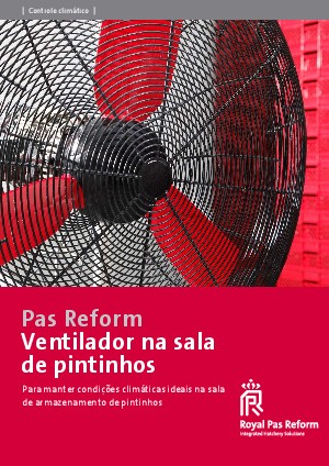 Ventilador da sala de pintinhos