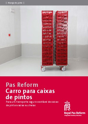 Carro para caixas de pintos
