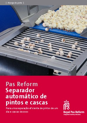 Separador  automático de pintos e cascas