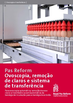 Ovoscopia, remoção  de claros e sistema  de transferência