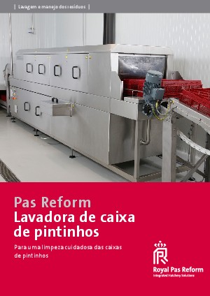 Lavadora de caixa  de pintinhos
