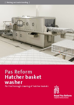 Hatcher basket washer