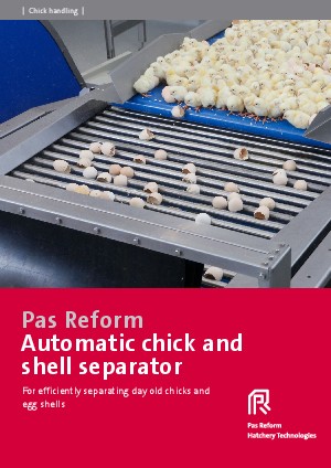 Automatic chick and shell separator