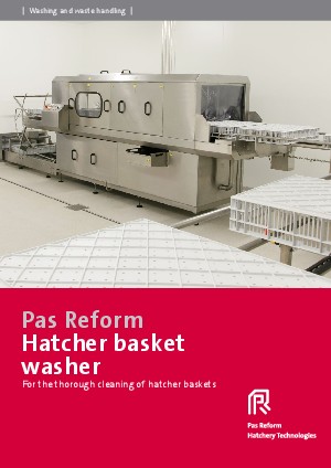 Hatcher basket washer