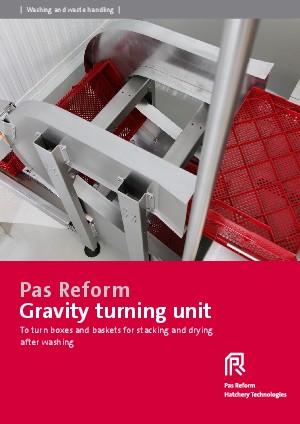 Gravity turning unit