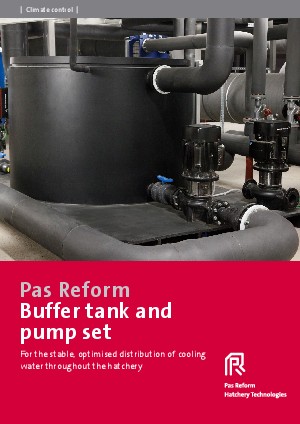 Buffer tank and pump set